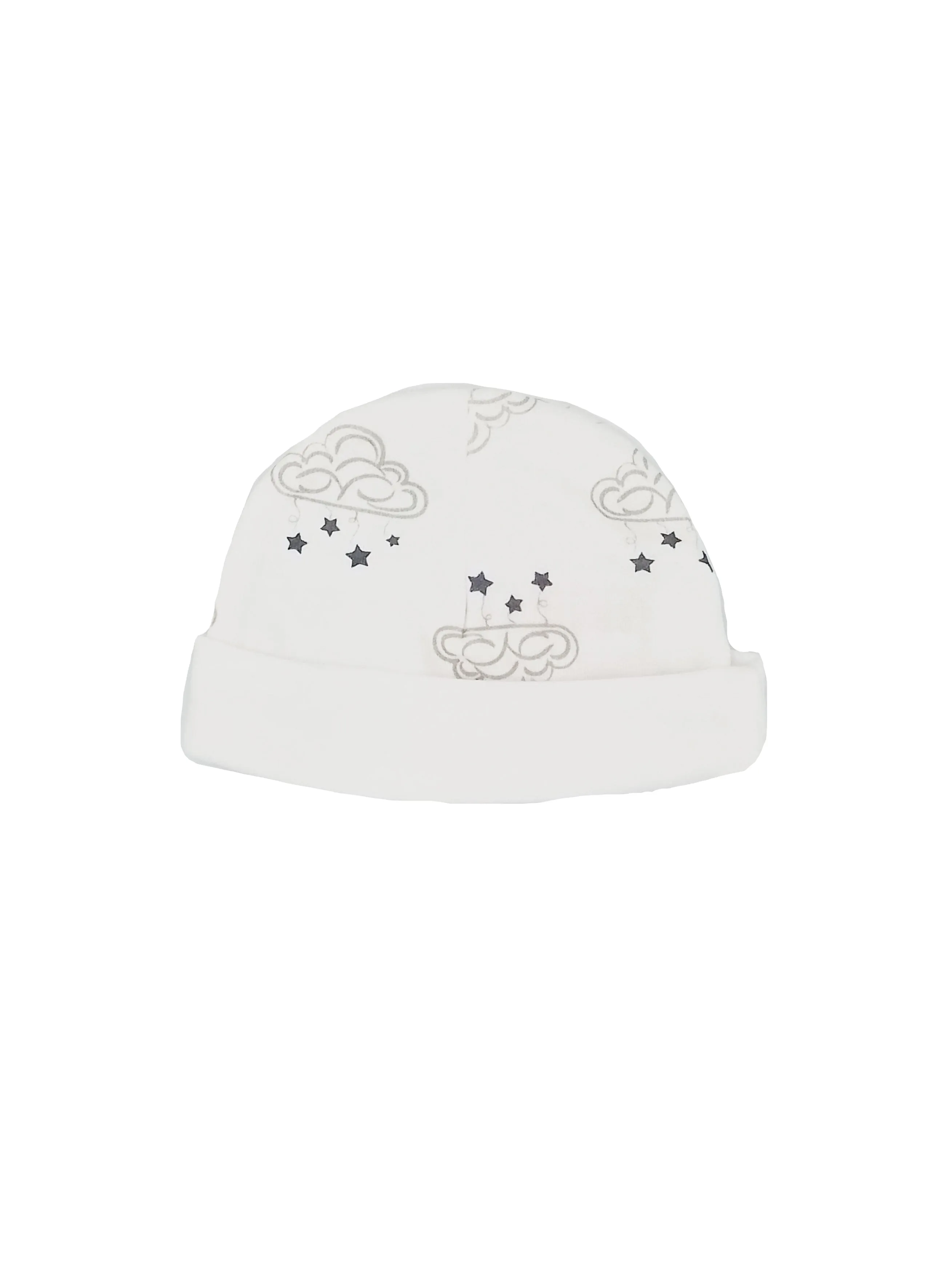 100% Cotton Cloud & Stars Design Hat