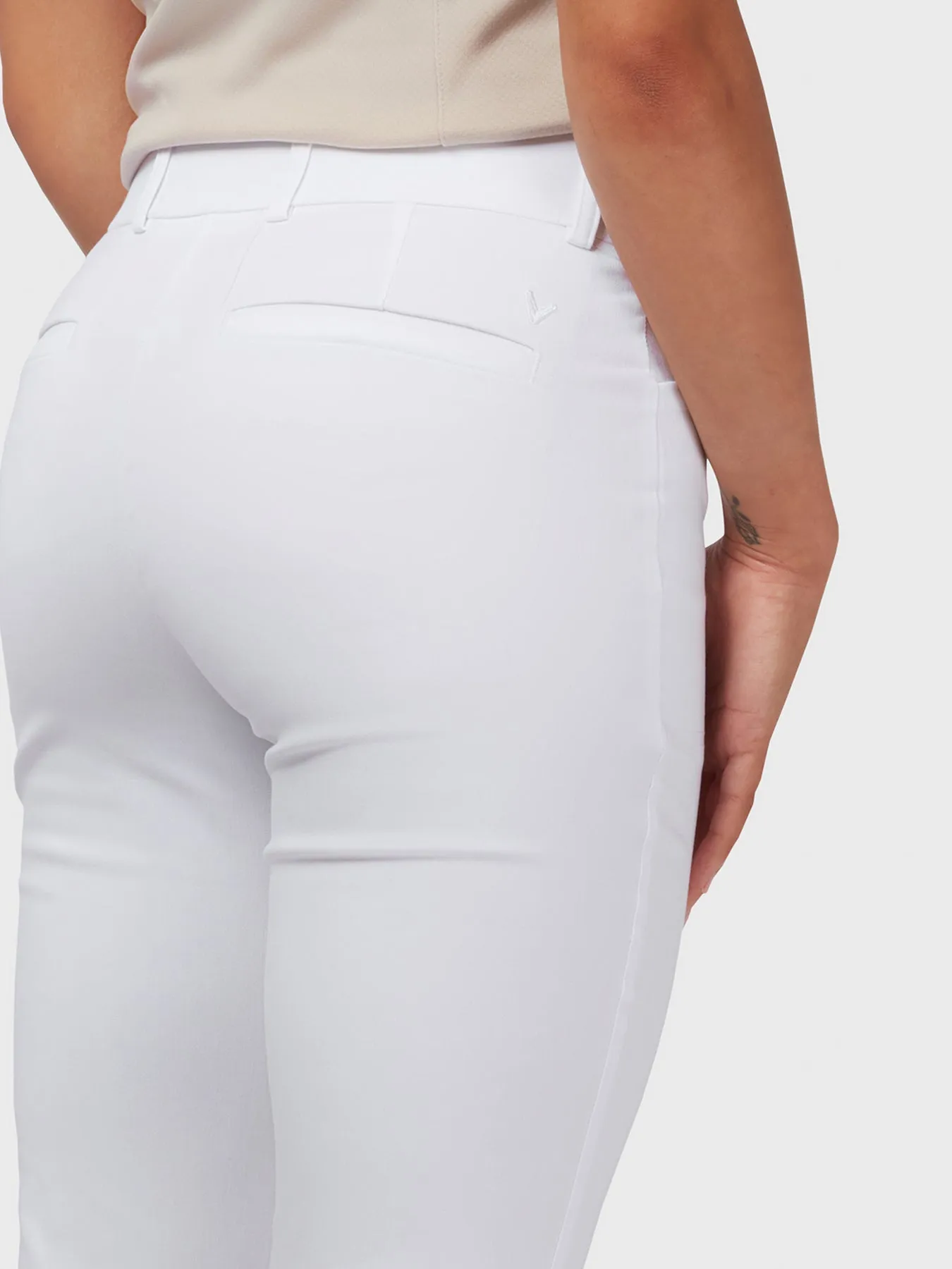 3/4 Truesculpt Women's Shorts In Brilliant White