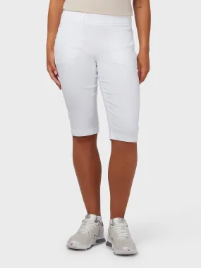 3/4 Truesculpt Women's Shorts In Brilliant White