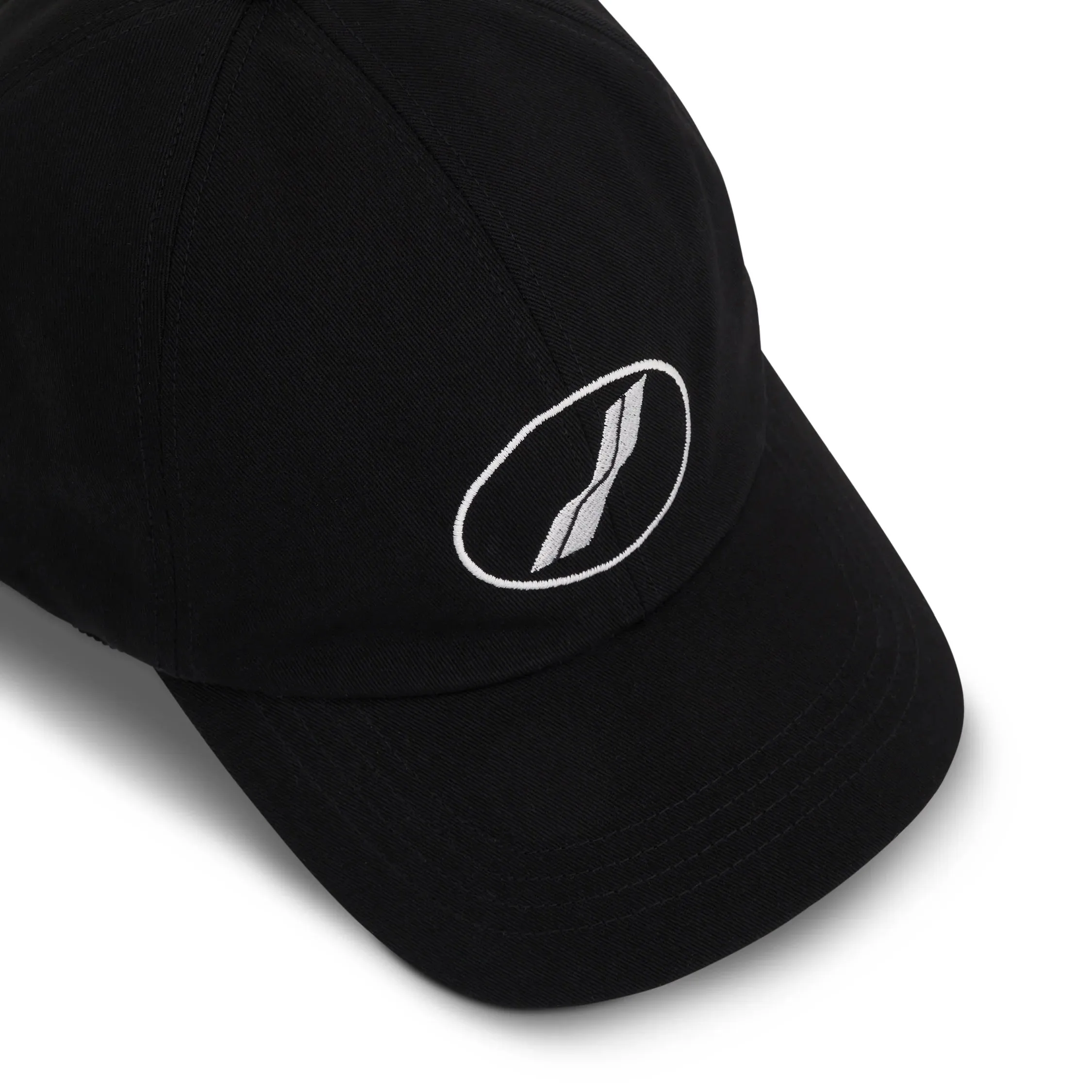 (40% Off) WE11DONE Classic Logo Embroidery Cap Black