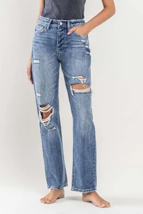 90'S Vintage Slim Straight Jean - Flying Monkey