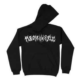 Abominable Electronics "Logo" Premium Black Hooded Sweatshirt