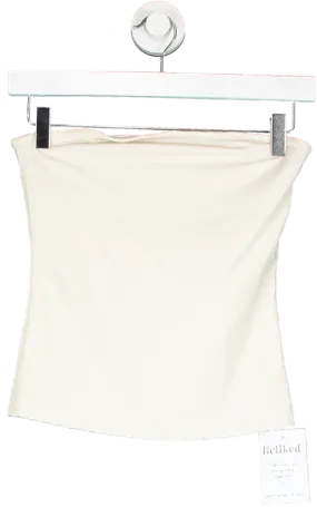 Adanola Beige Bandeau Slim Fit Top UK S