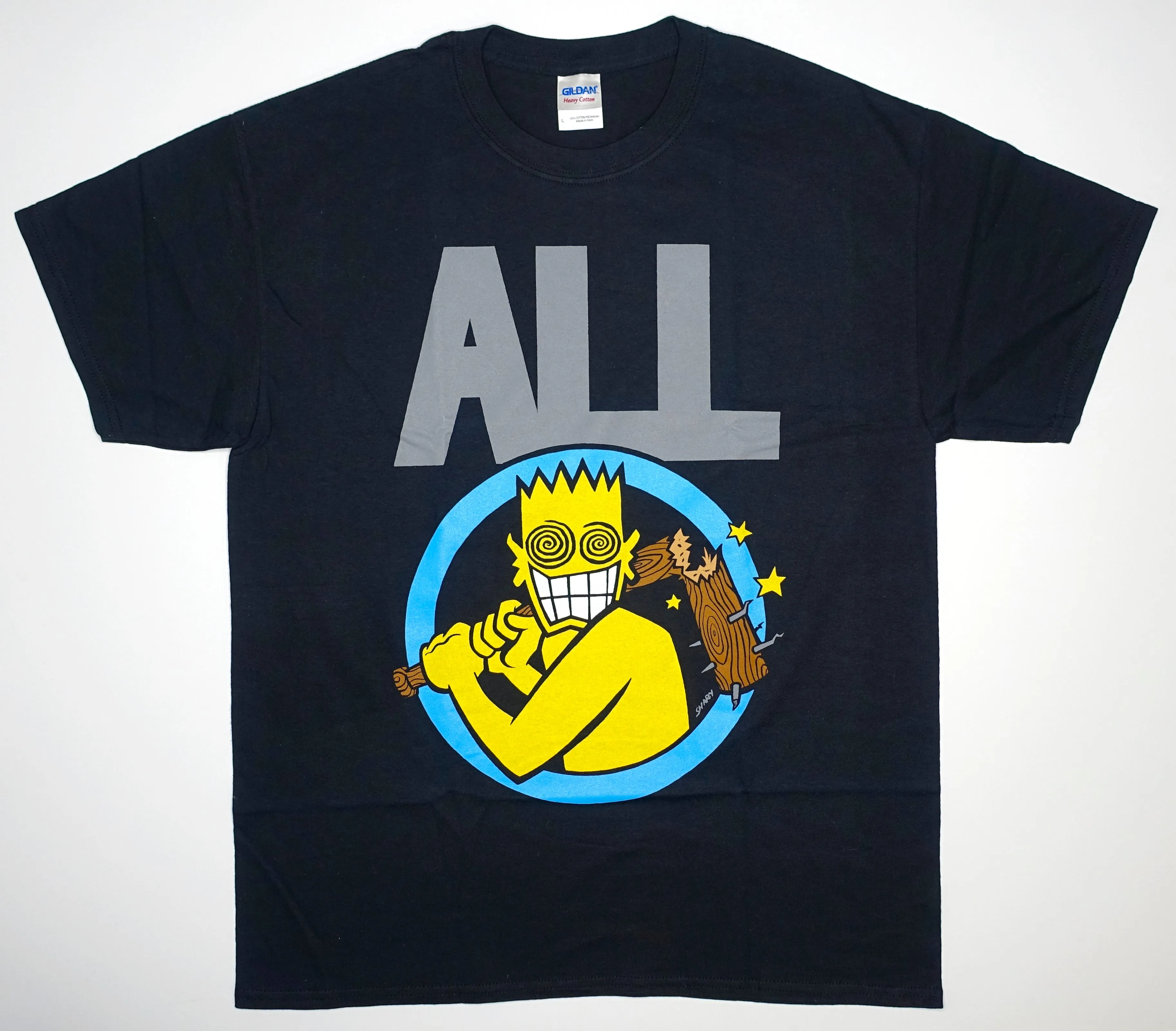 ALL - Batroy Tour Shirt Black Size Large