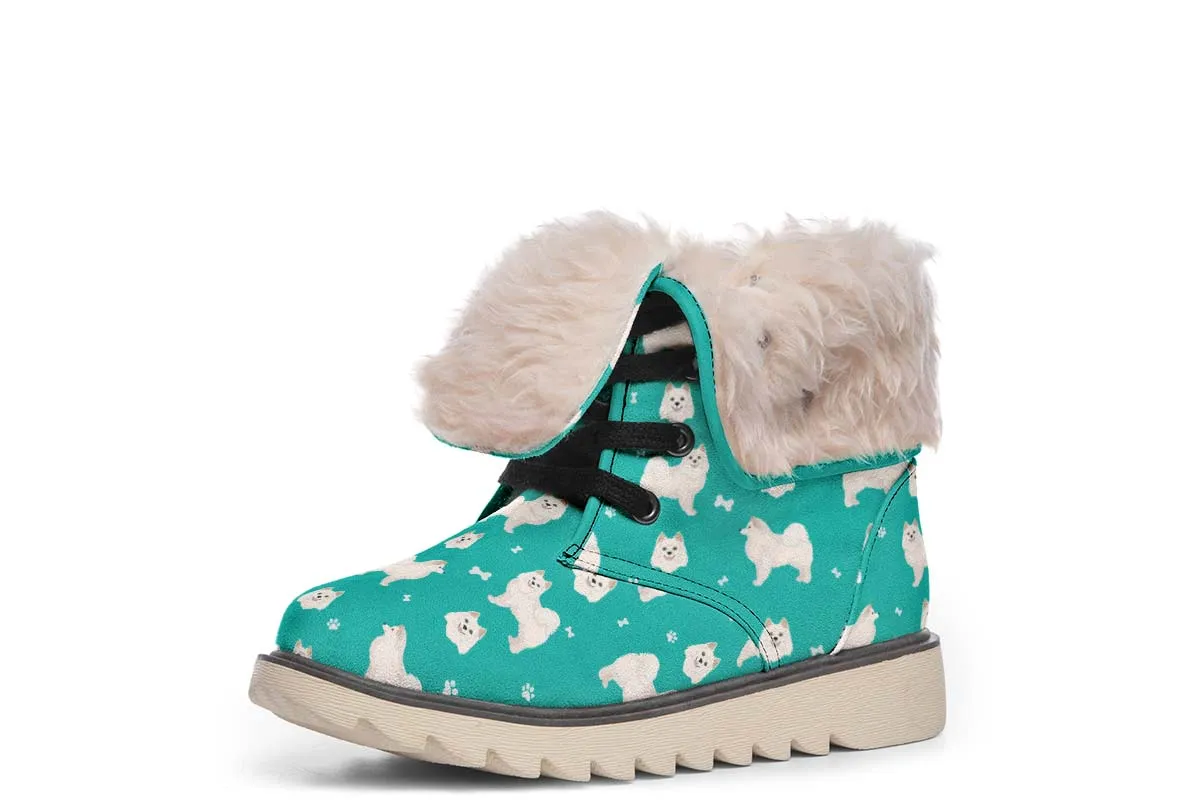 American Eskimo Pattern Polar Vibe Boots