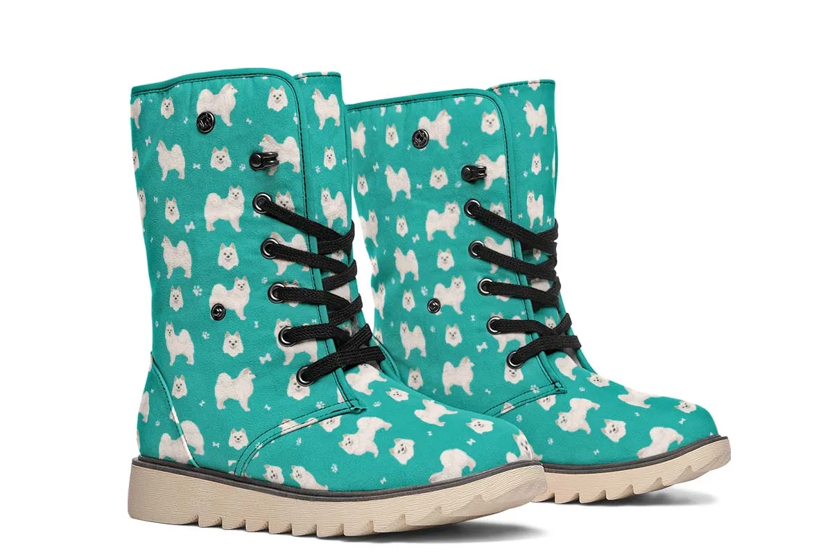 American Eskimo Pattern Polar Vibe Boots