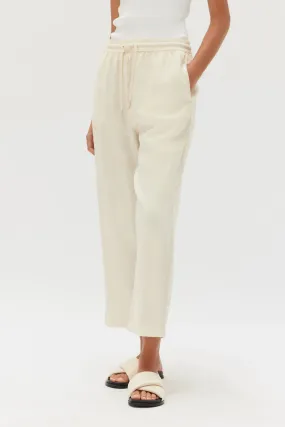 Ami Linen Pant Stone