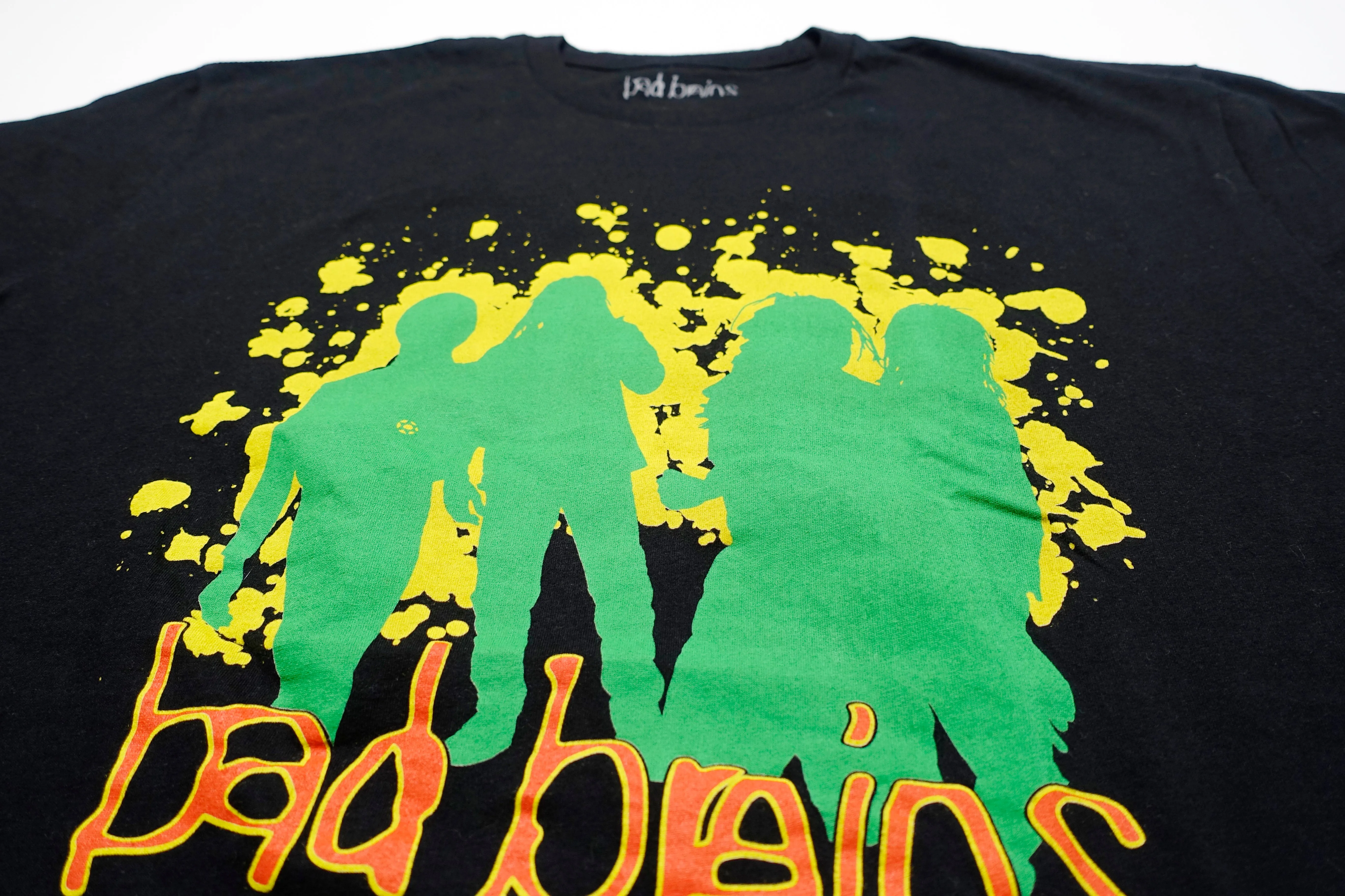 Bad Brains - With The Quickness 89 Tour Official Re-issue XL Shirt (Black)