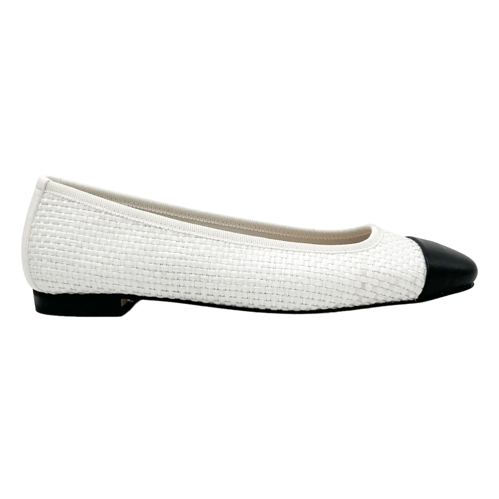 Ballerine raffia Frau