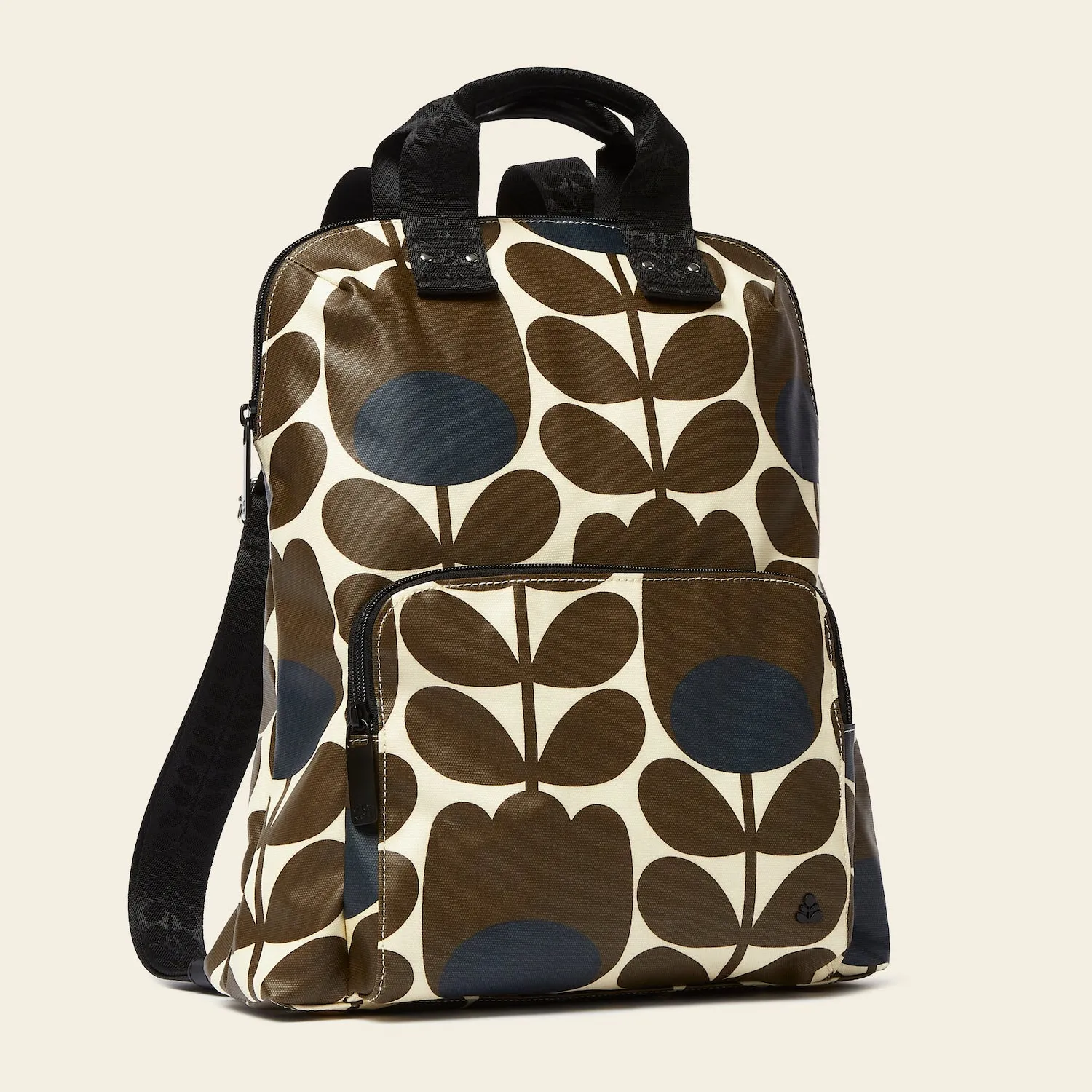 Bestie Backpack - Tulip Stem Black