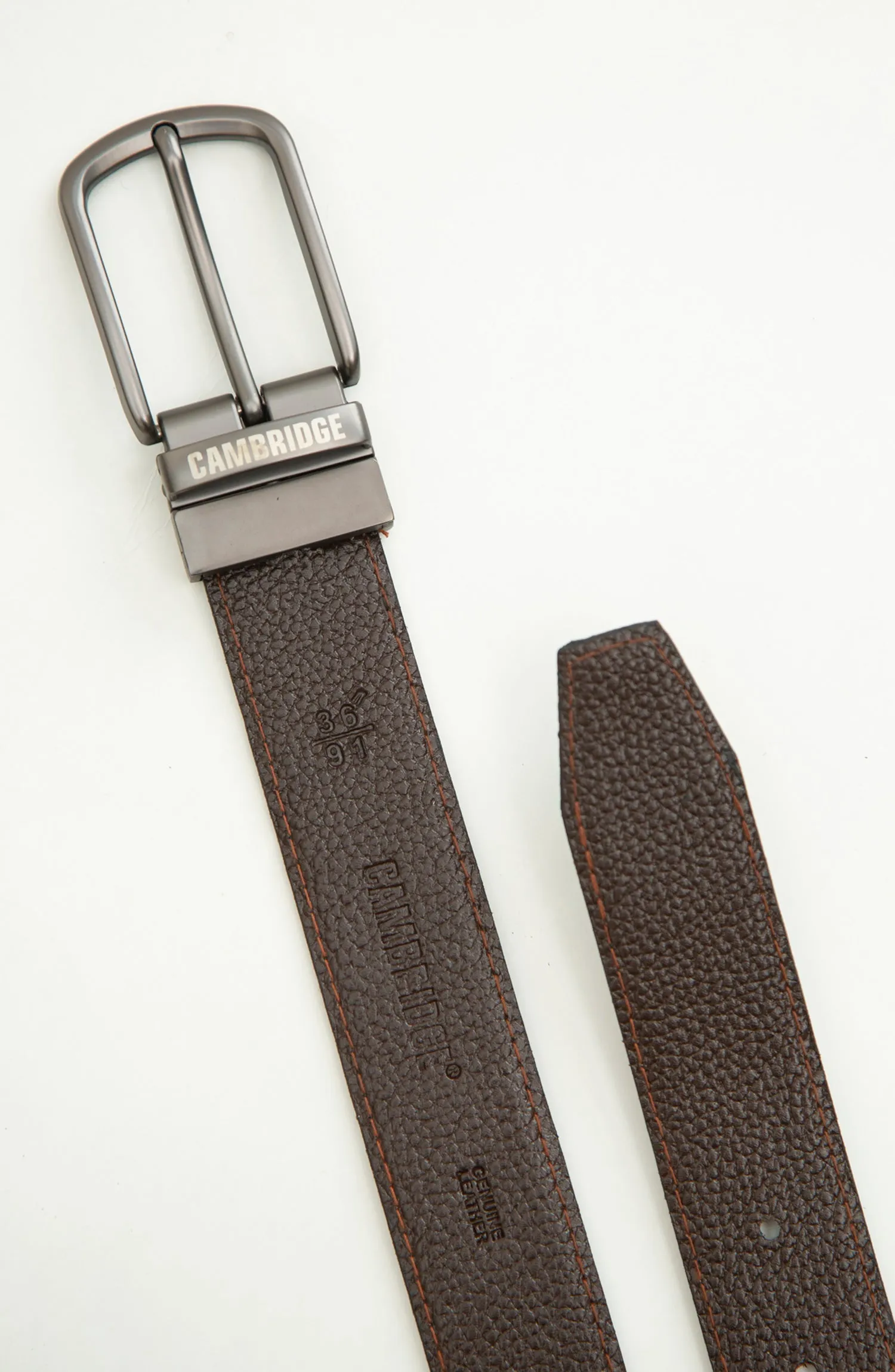 Black and Brown Reversible Belt