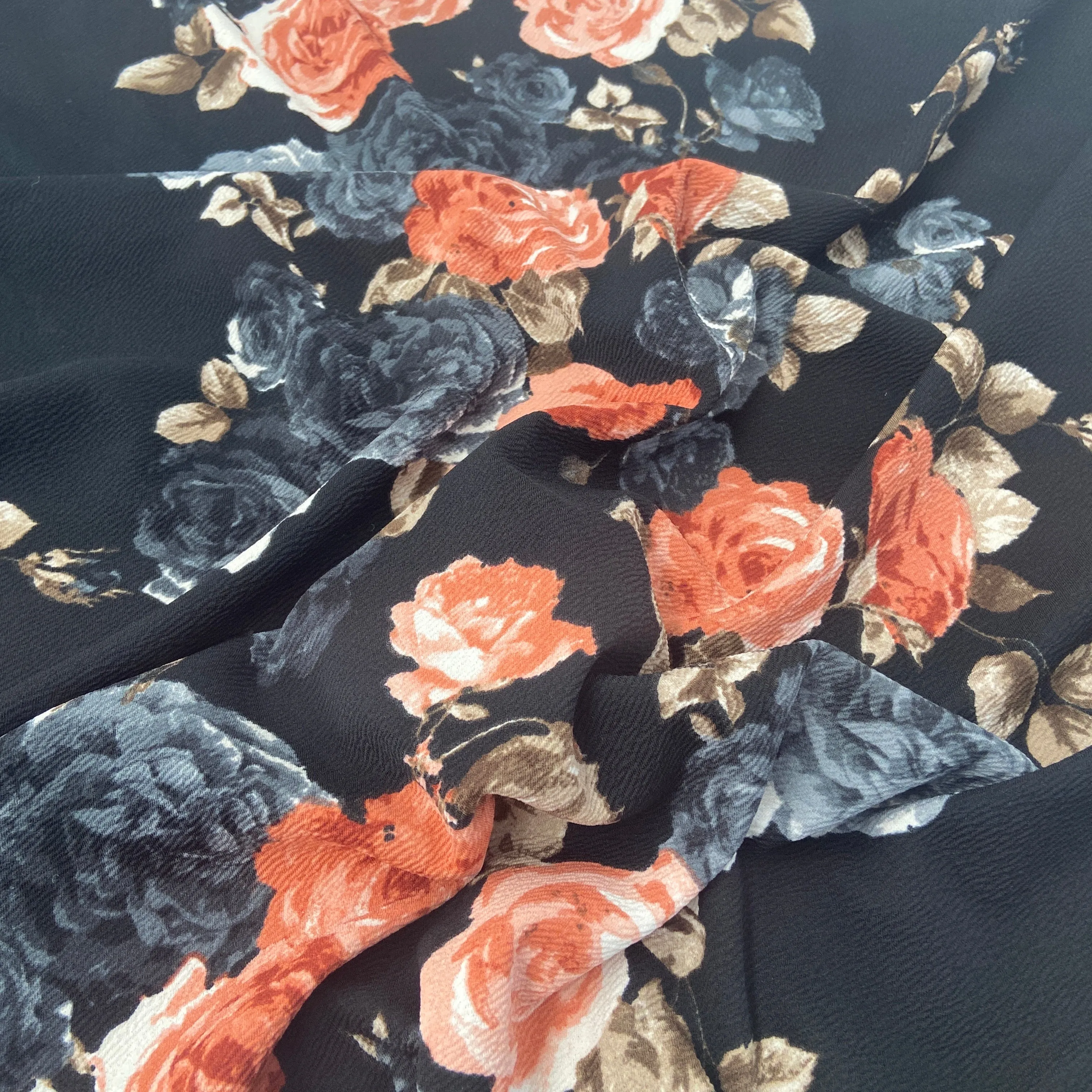 Black Floral Liverpool