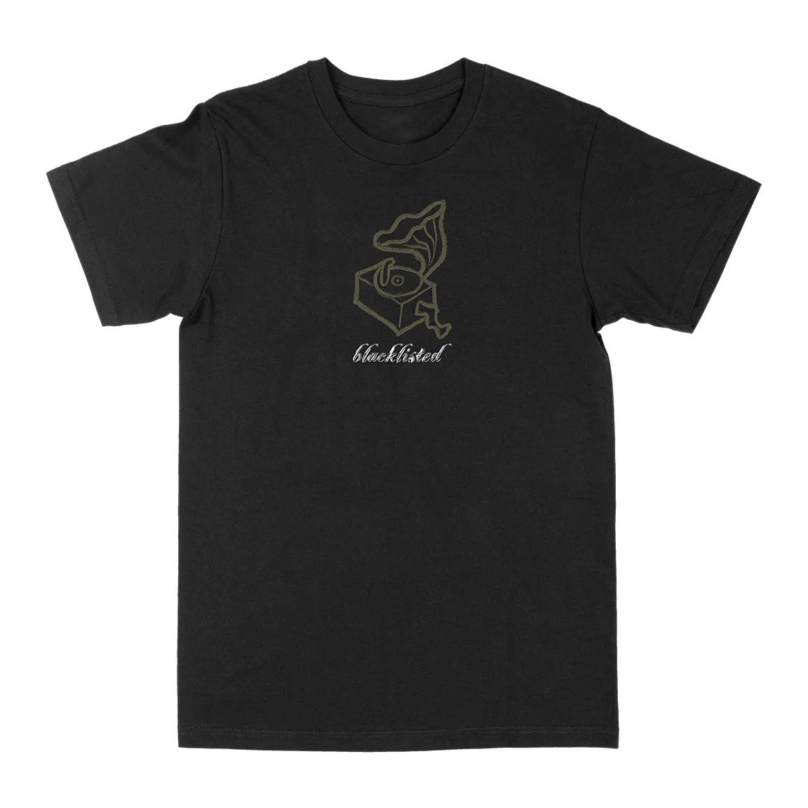 Blacklisted “No One: Phonograph” Black T-Shirt