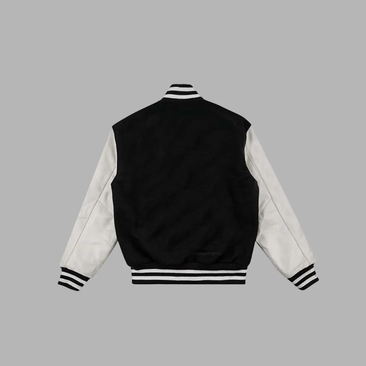 'Blvck x Whte Baseball' Jacket