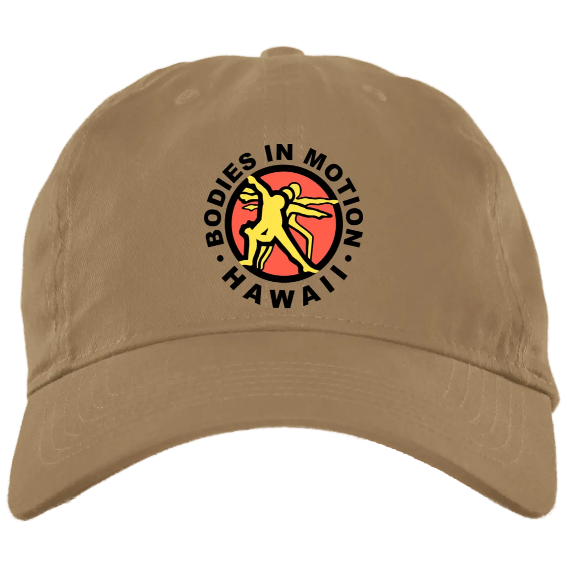 Bodies in Motion Brushed Twill Unstructured Dad Cap