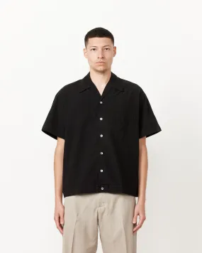 Bongo Shirt Poplin in Black