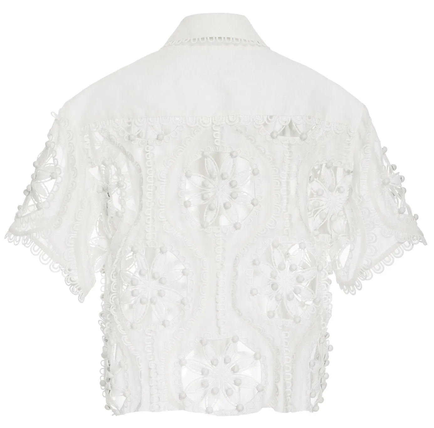 'Breeze' Doily Shirt - White or Black