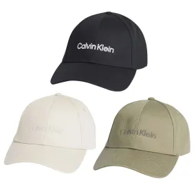 Calvin Klein Mens 'Double Line' Embroidered Baseball Cap