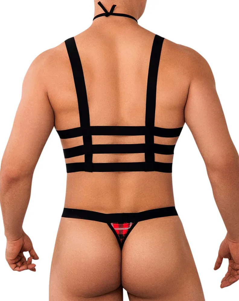 Candyman 99634 Harness Two Piece Set Black