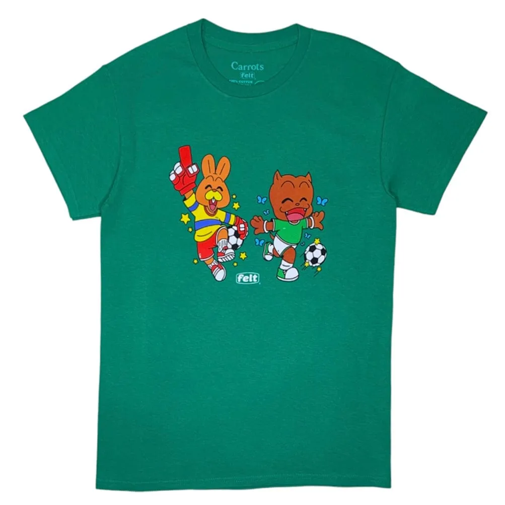 Carrots x Felt Mascot Tee (Green) CF-MT