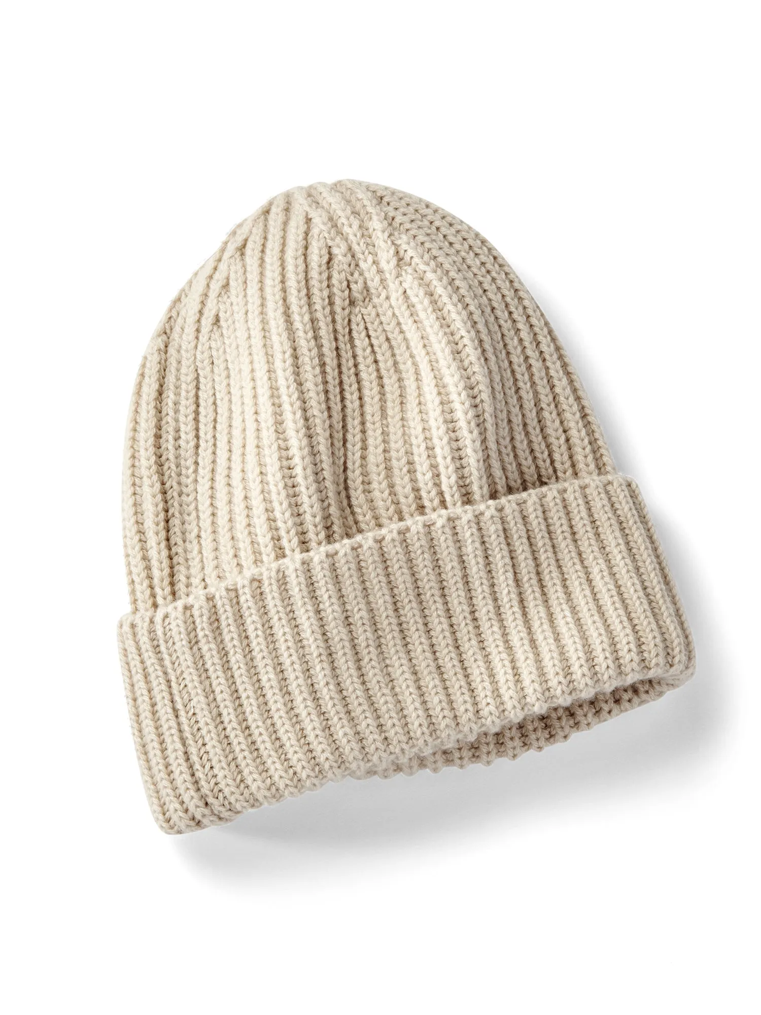 Cashmere Cuff Knit Hat