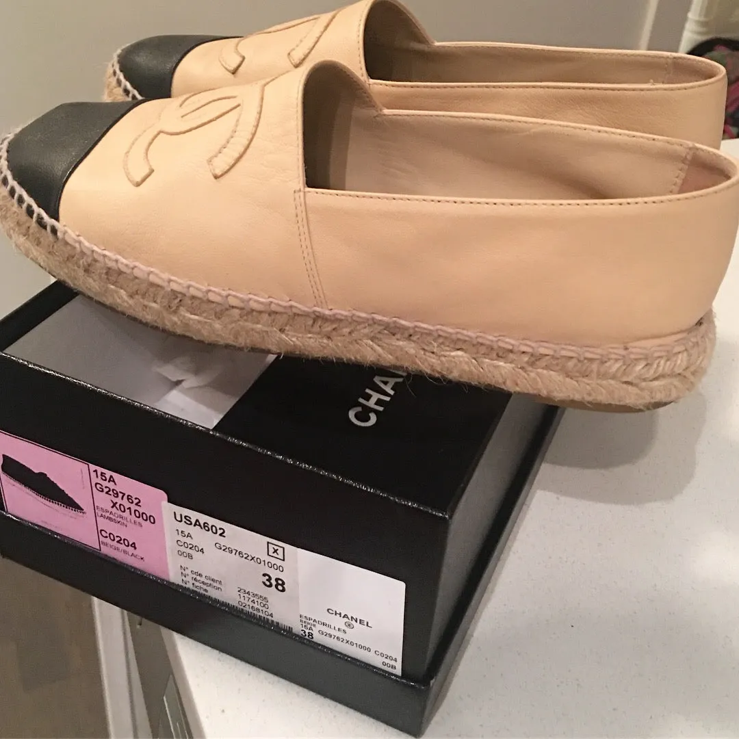 Chanel espadrilles