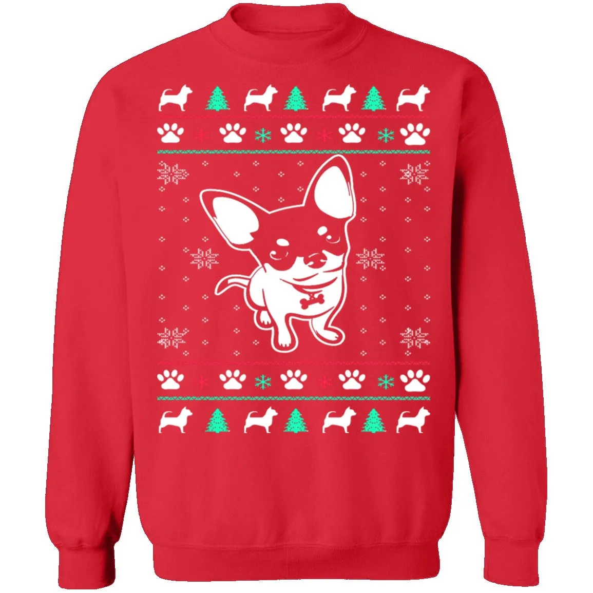 Chihuahua Ugly Christmas Sweater