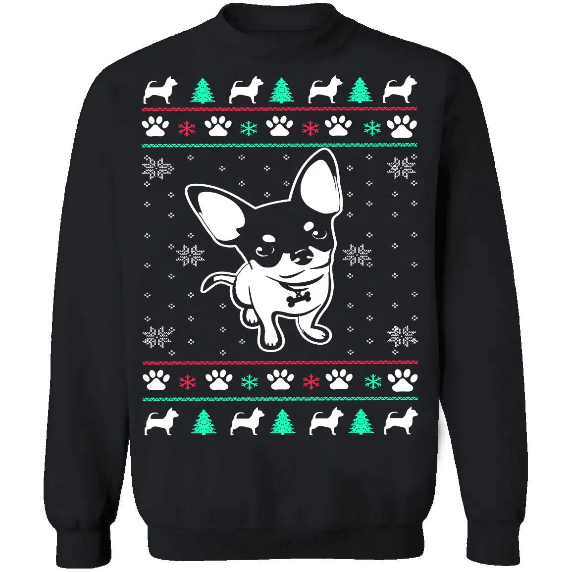 Chihuahua Ugly Christmas Sweater