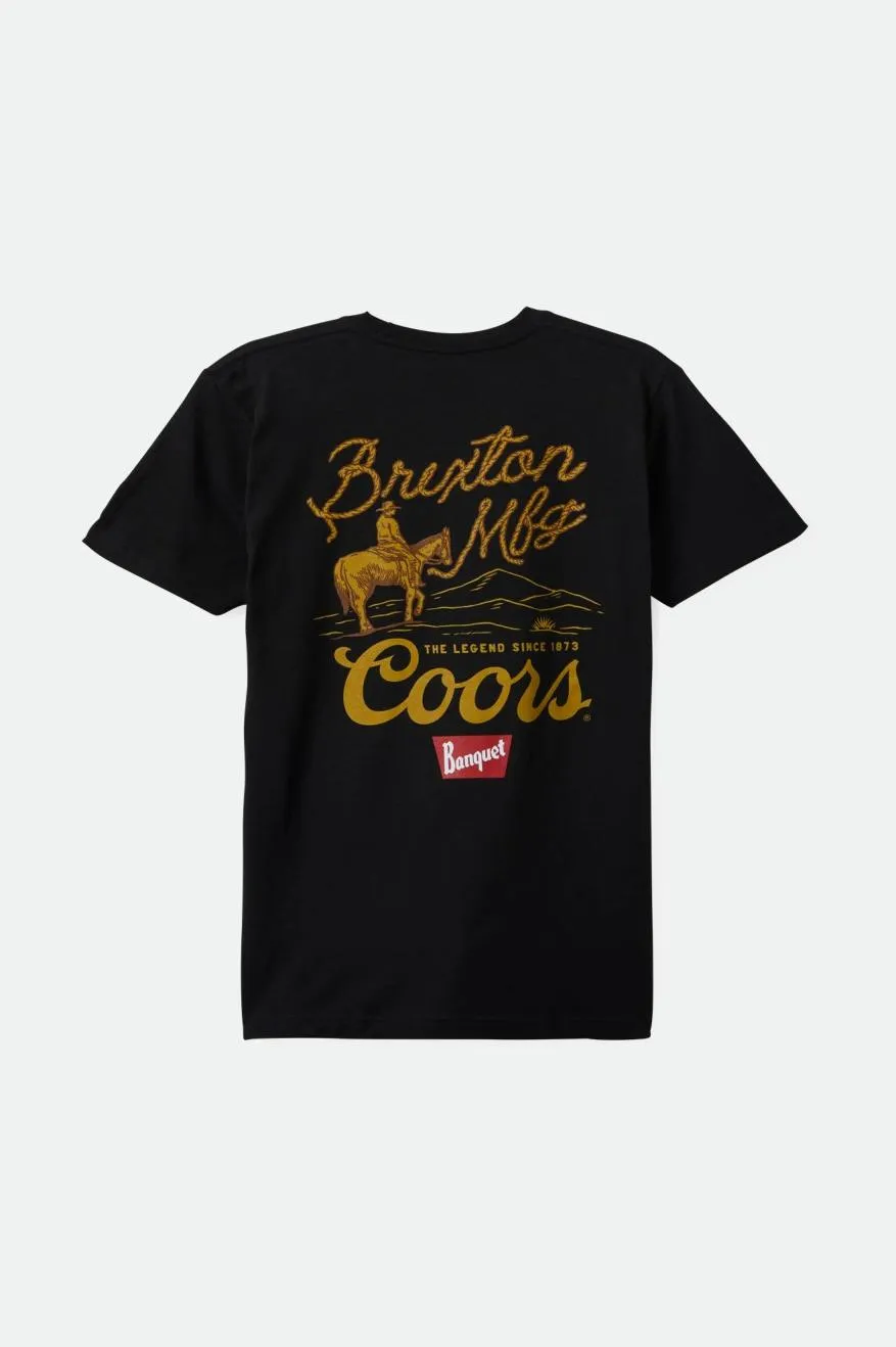 Coors Legends S/S Standard Tee - Black