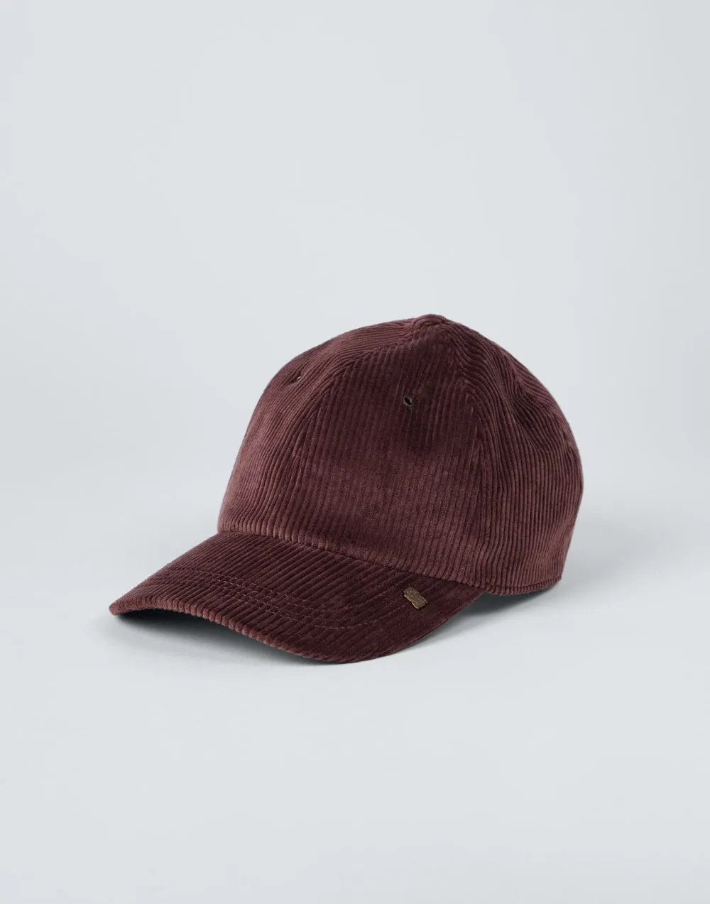 Corduroy Baseball Cap | Burgundy