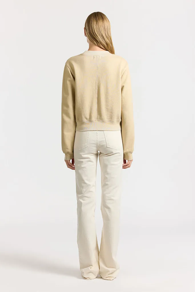 COTTON CITIZEN - Milan Crew Sweatshirt - Vintage Sand