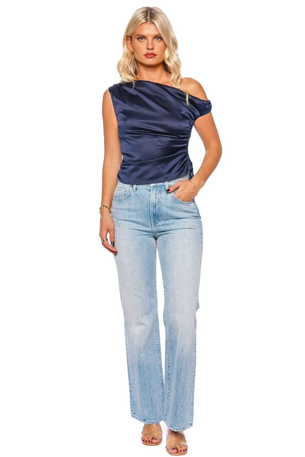 Crosbie Silverwood Moon Wide Leg Jeans