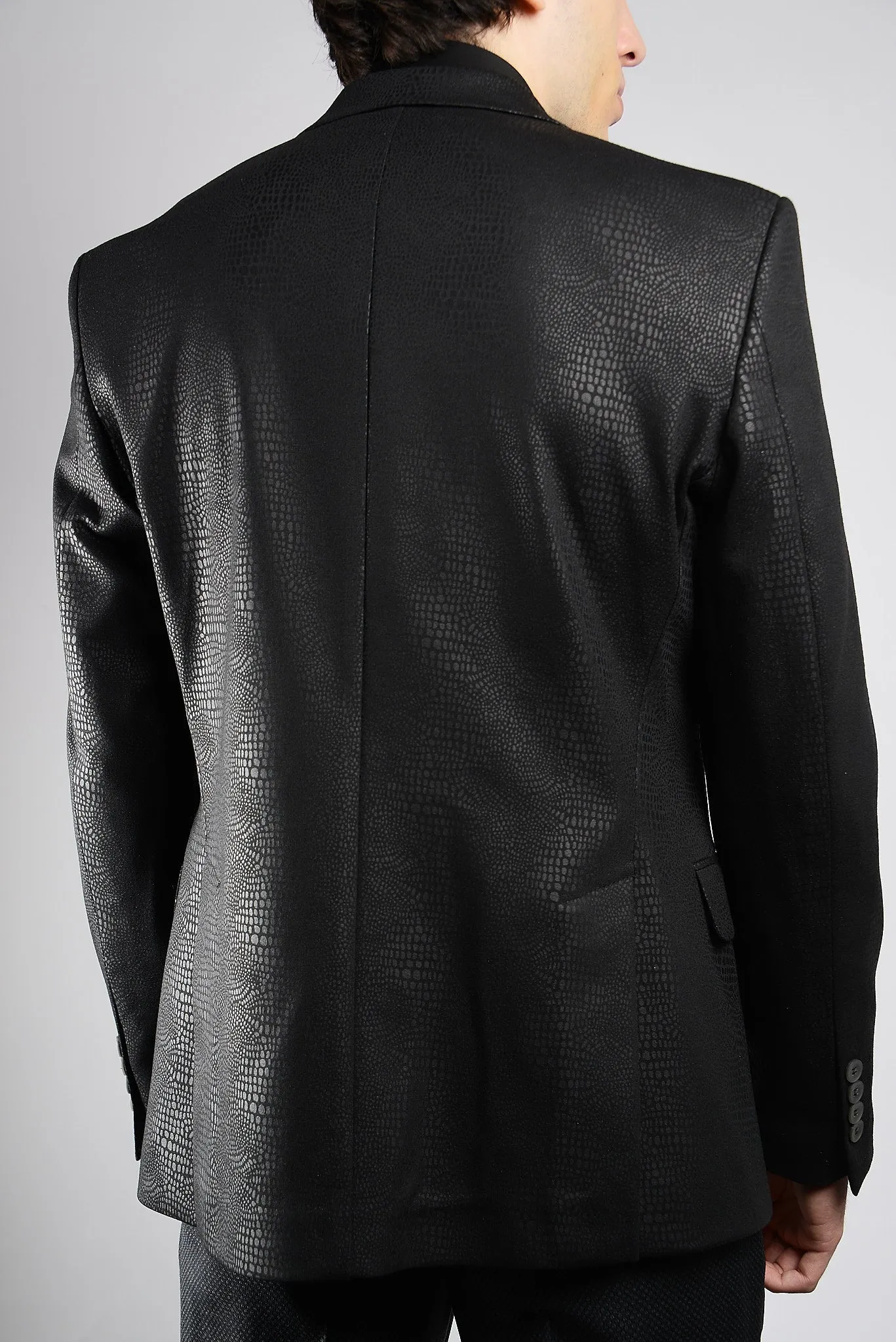 Dalston Alligator Print Sportcoat