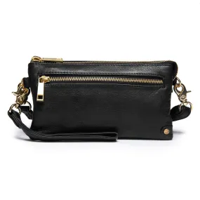 Depeche Small Leather Crossbody Bag (Other Colours)