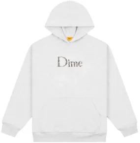 Dime Classic Skull Hoodie / Ash