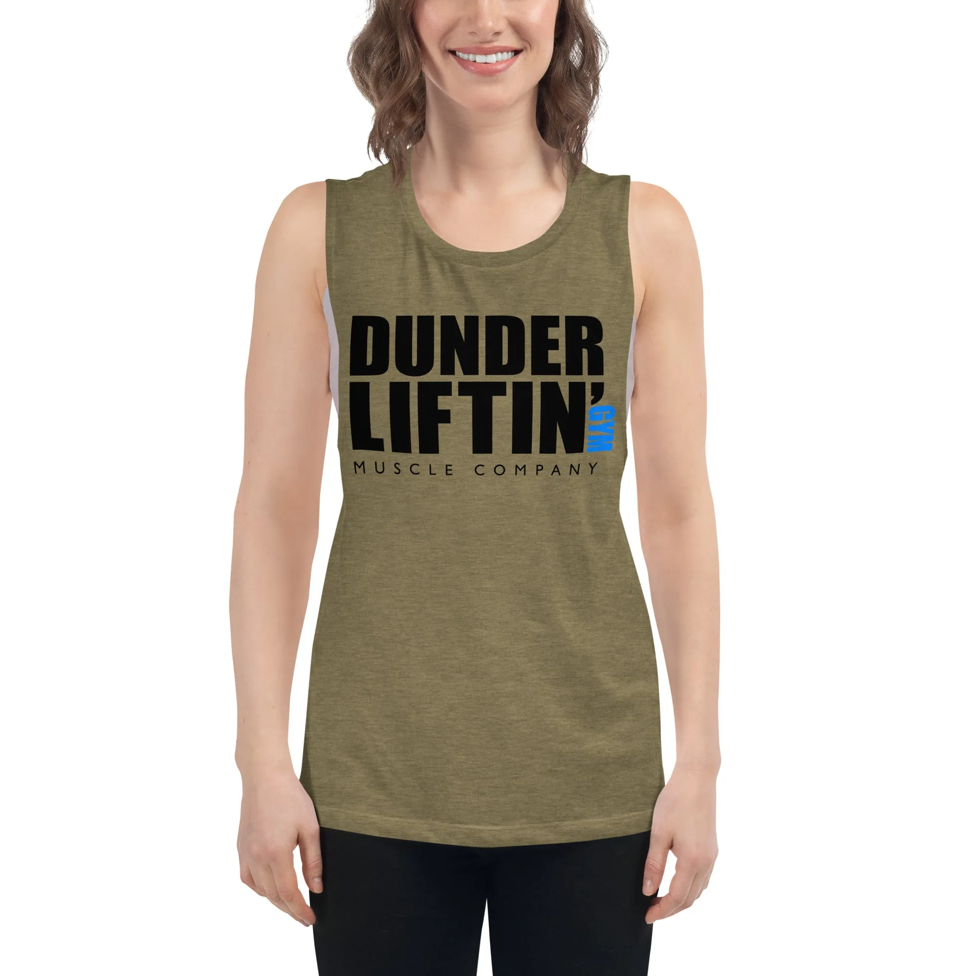 Dunder Liftin Muscle Company - Ladies’ Muscle Tank