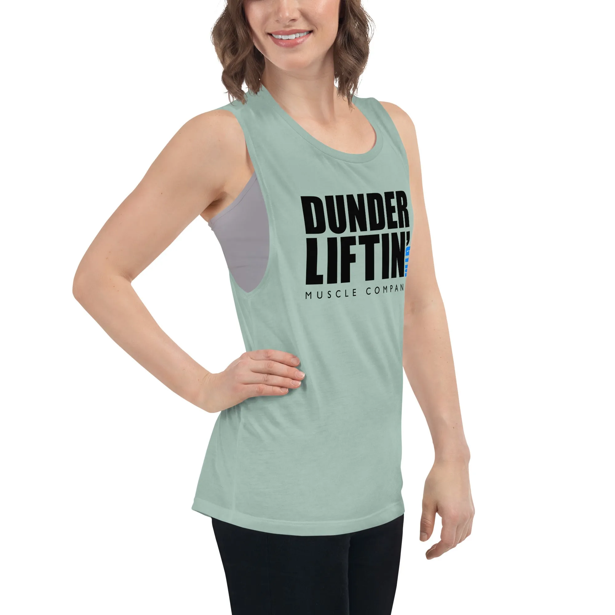 Dunder Liftin Muscle Company - Ladies’ Muscle Tank