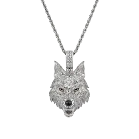 Fearless Wolf Pendant