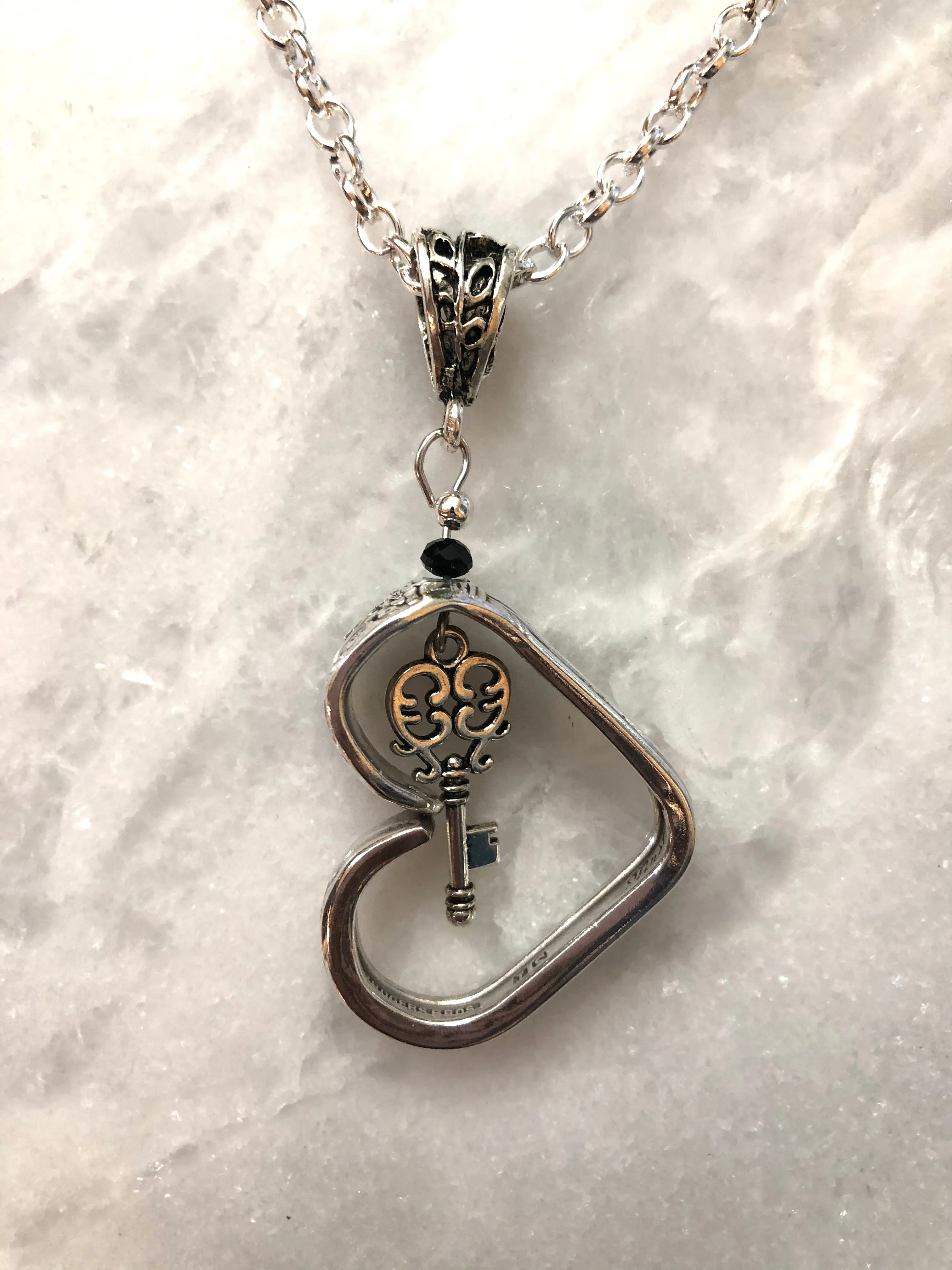 Floating Heart Necklace