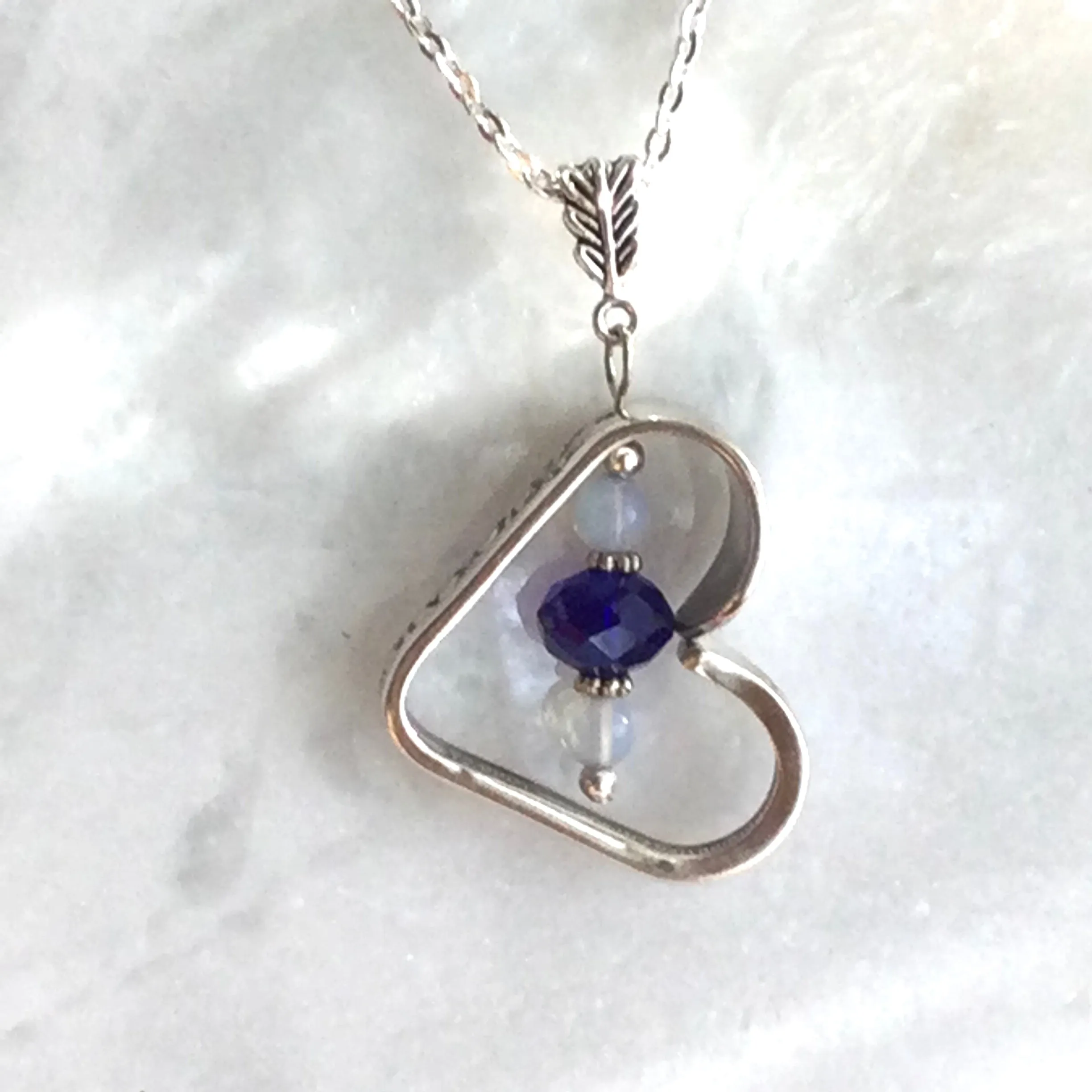 Floating Heart Necklace