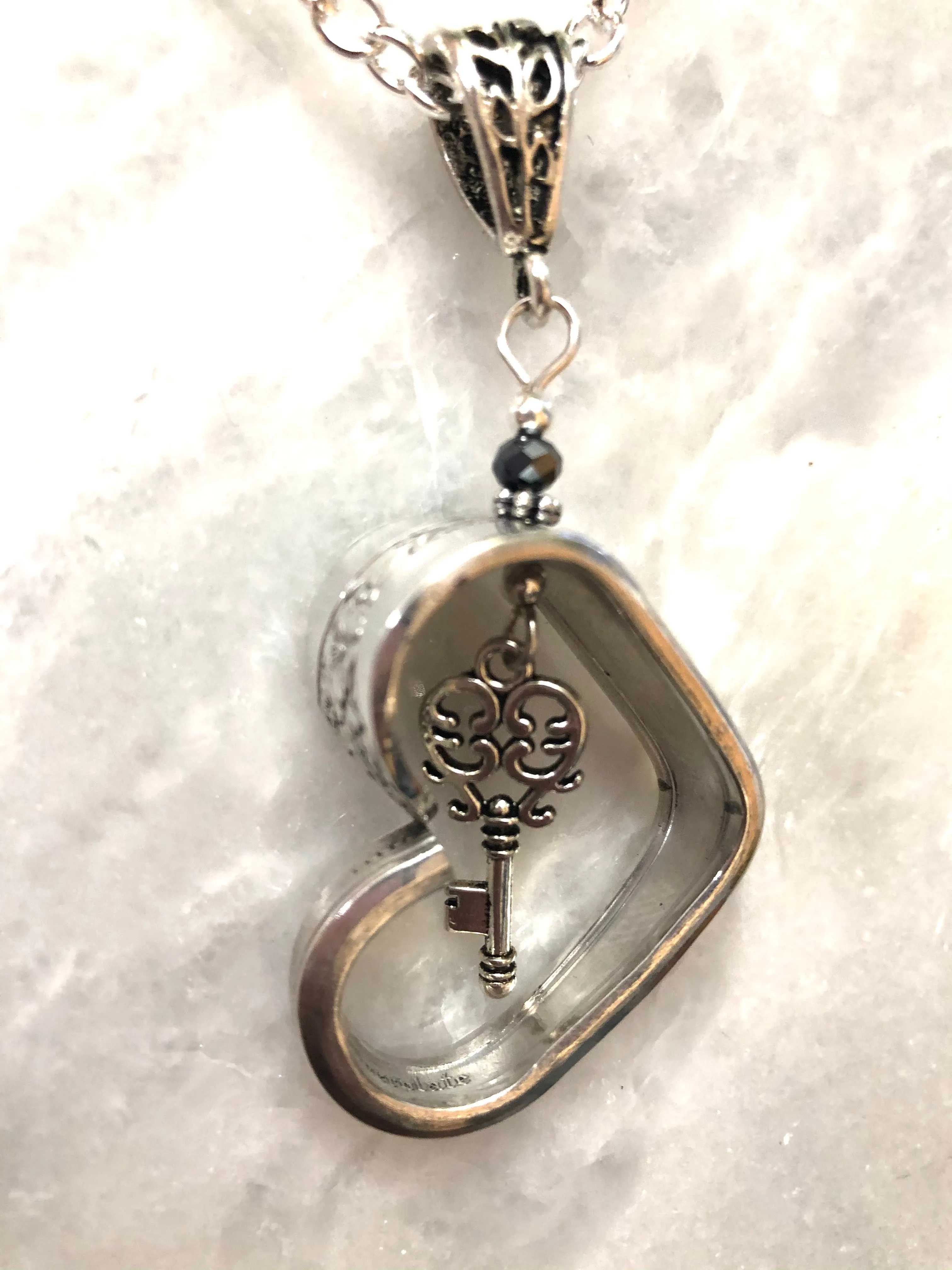 Floating Heart Necklace