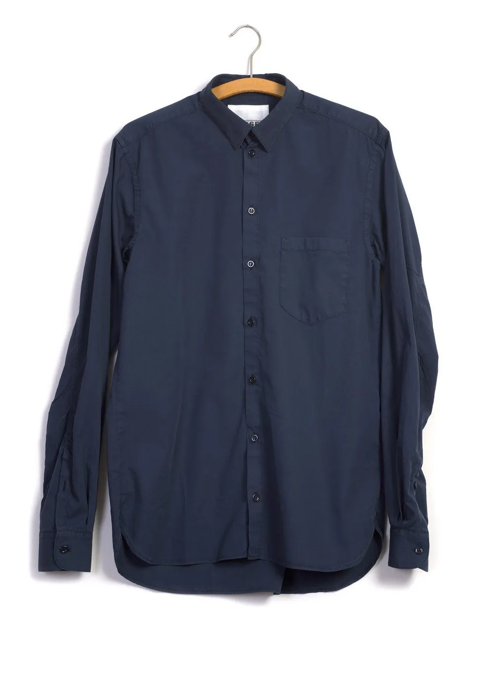 HAAKON | Hidden Button Down Shirt | Sea