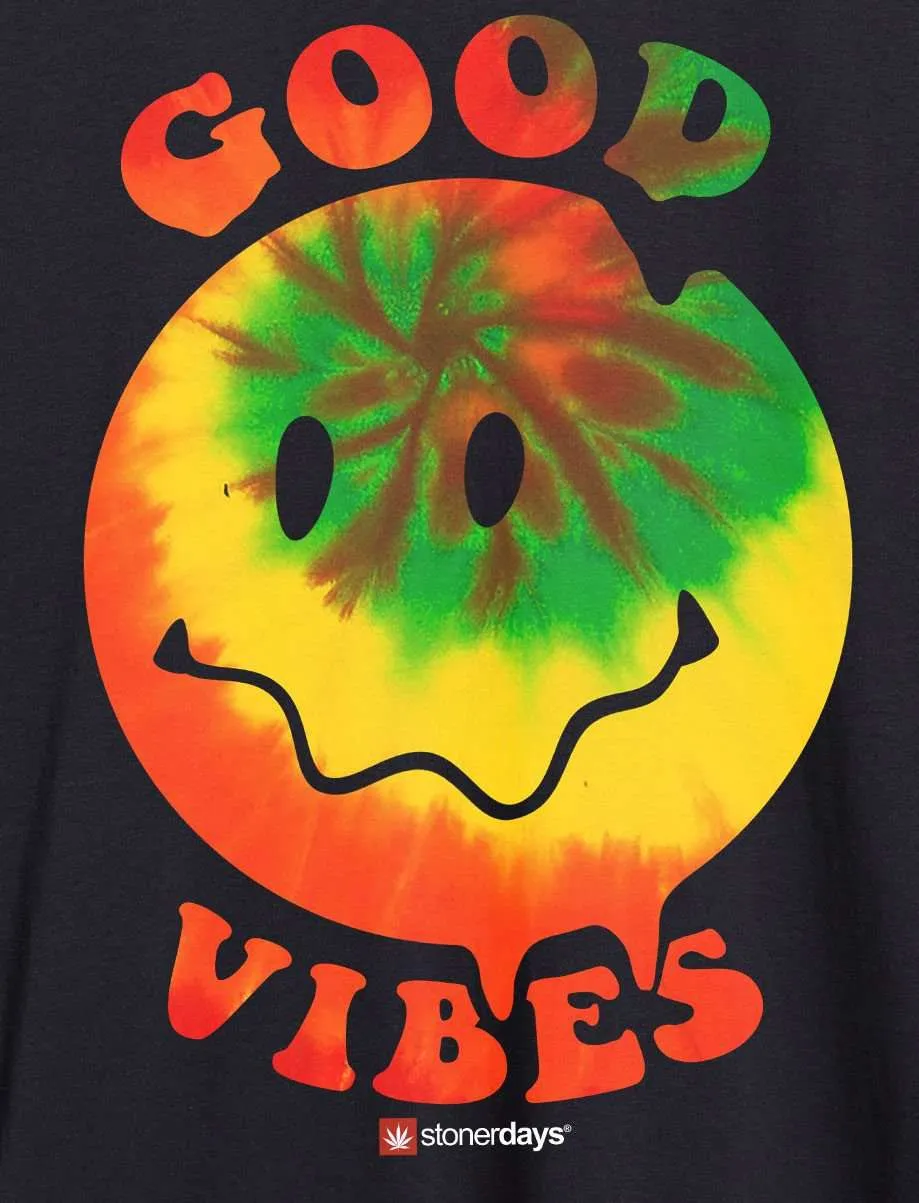 HAPPY FACE GOOD VIBES RACERBACK