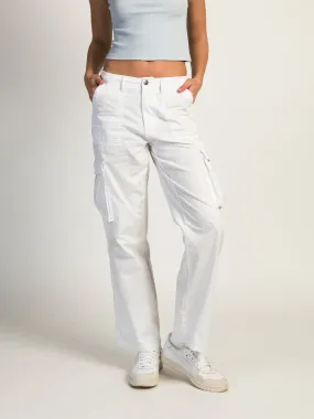 HARLOW PAIGE CARGO PANT - WHITE