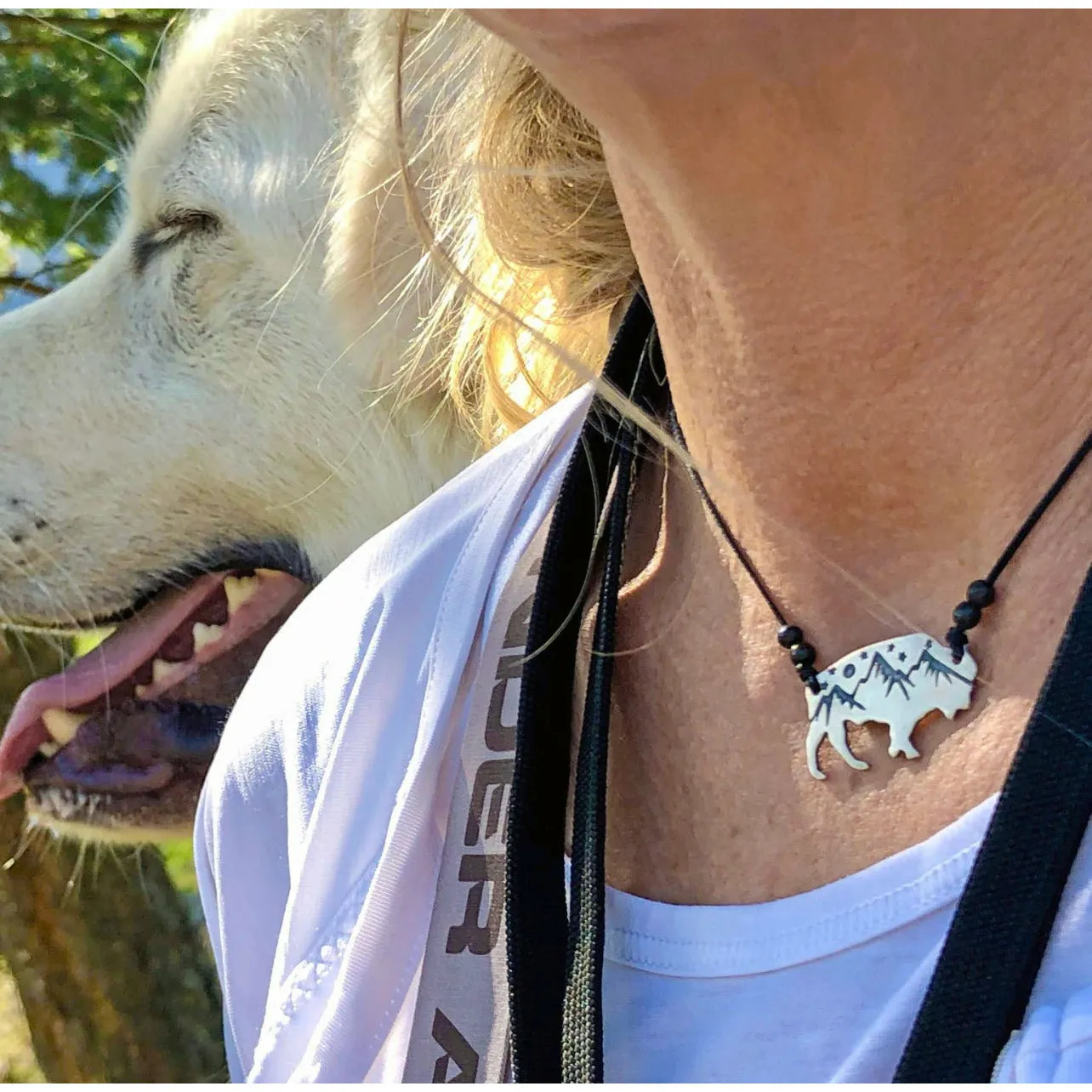 High Alpine Bison Necklace