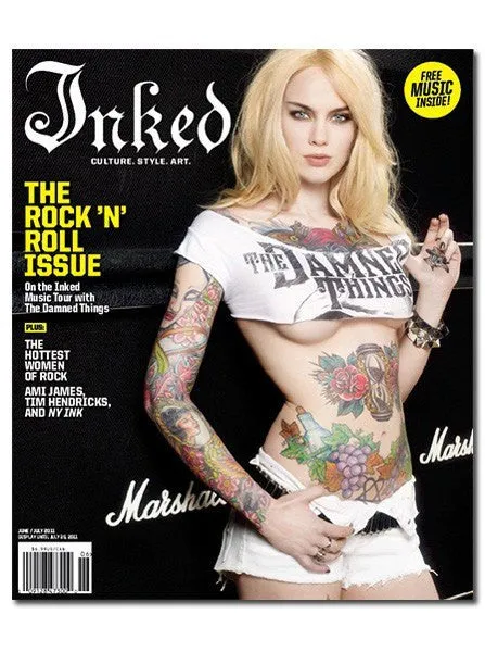 Inked Magazine: Rock 'N' Roll Issue - June 2011