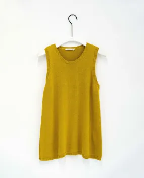 Jade Organic Cotton Top in Grass