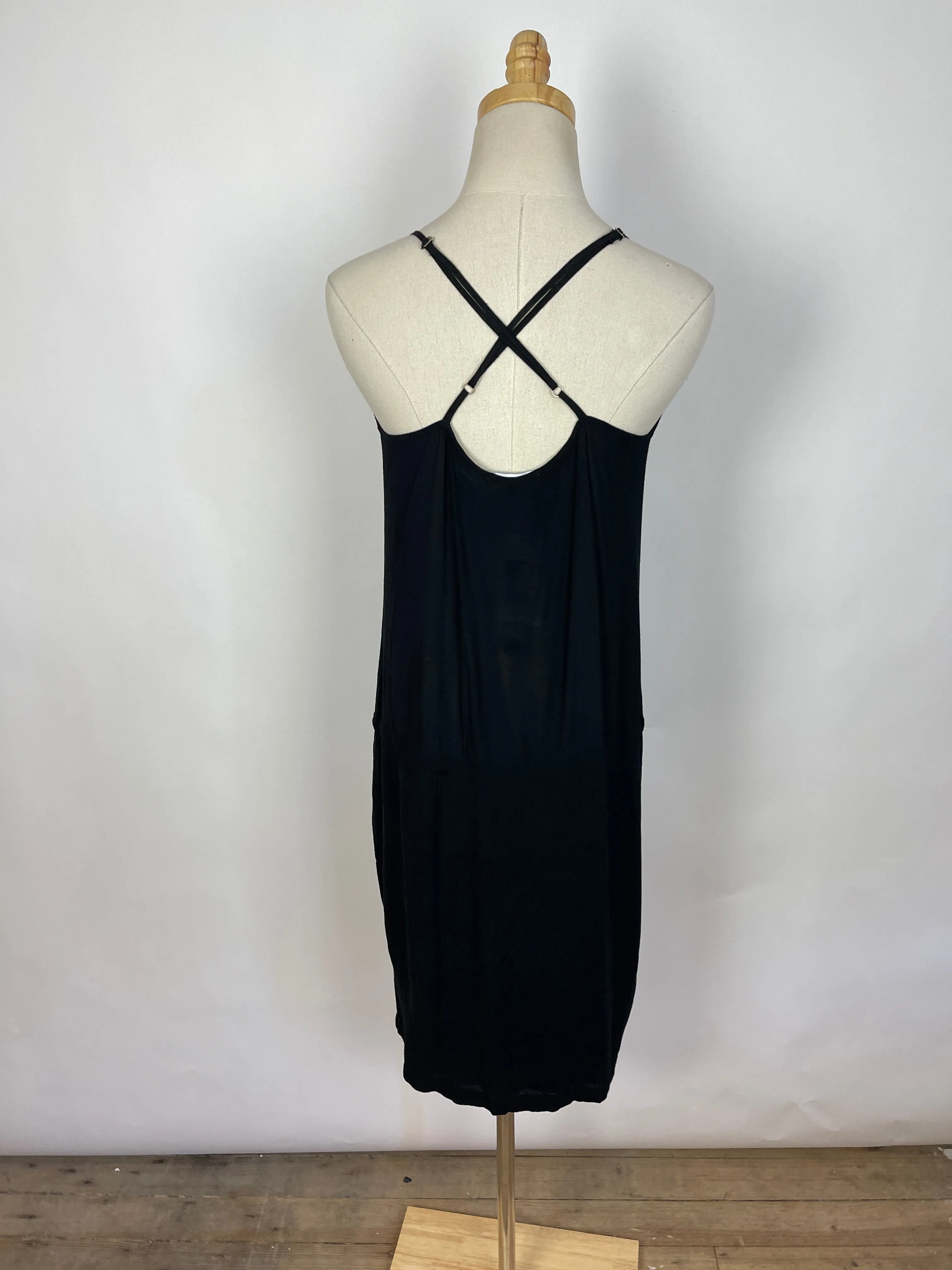 James Perse Strappy Black Mini (M/L)