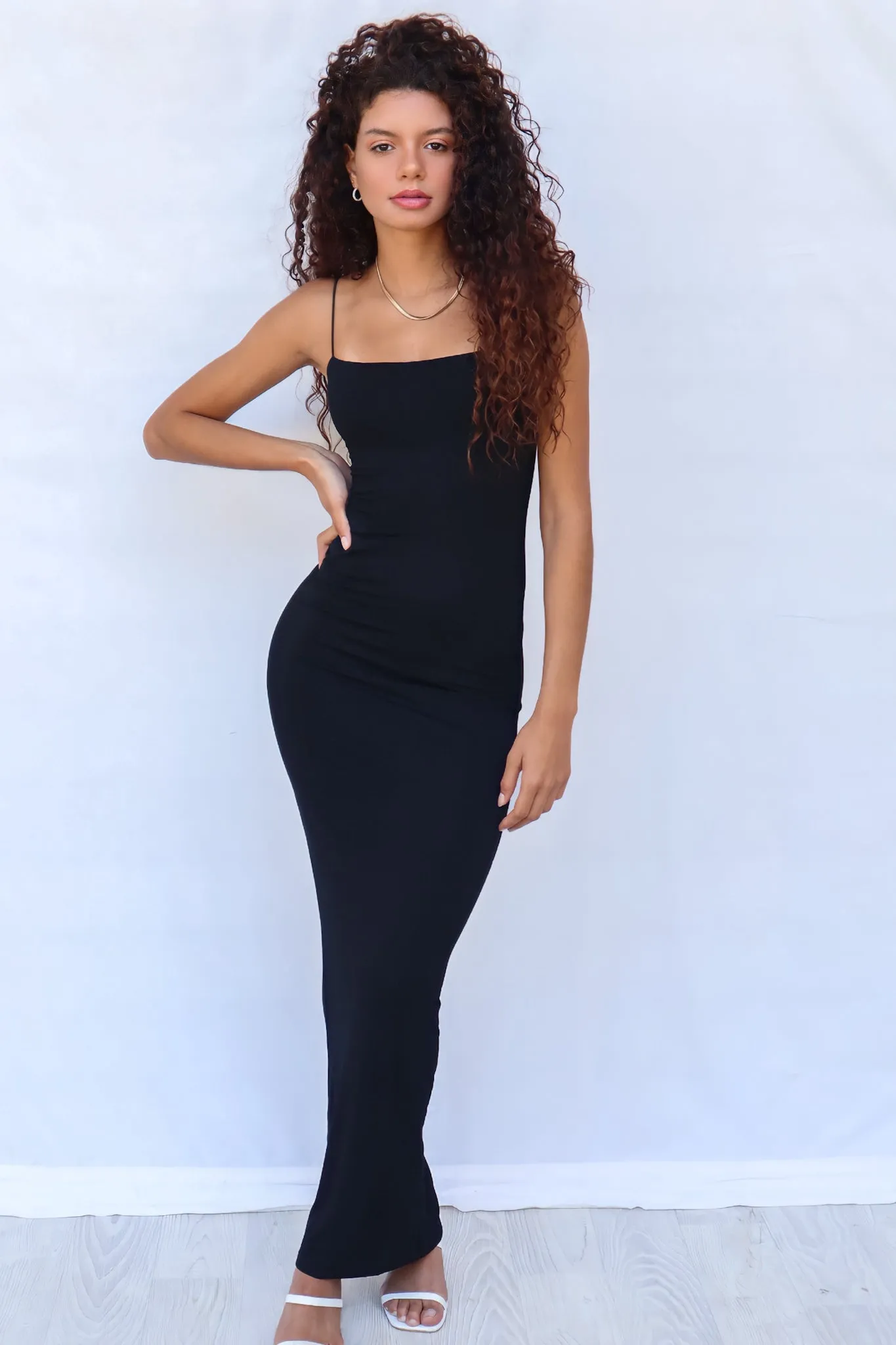 Kim Maxi Dress - Black