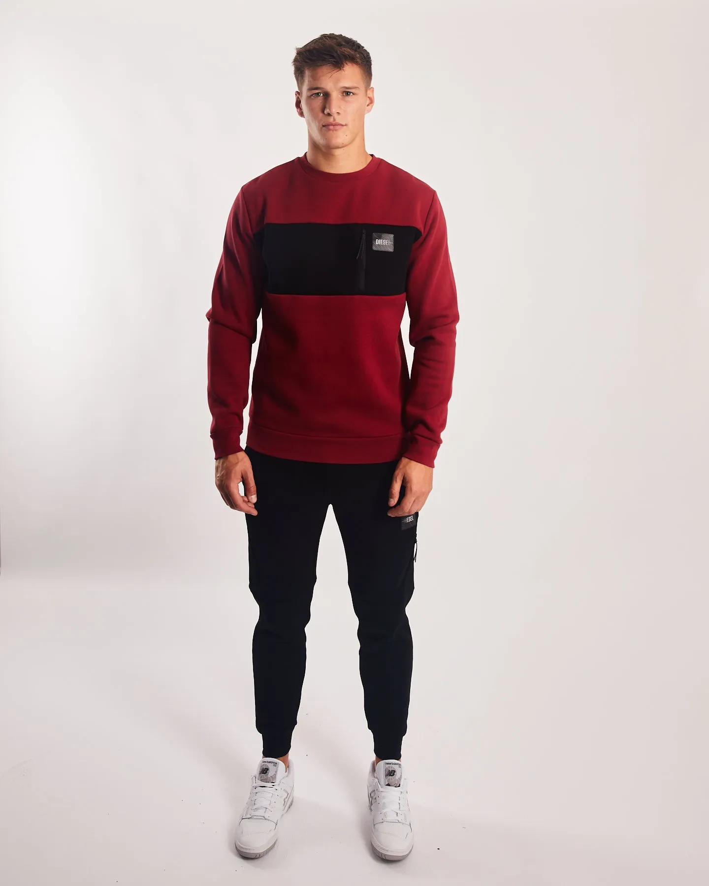 Leopold Sweatshirt Sonic Red